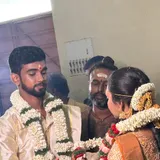 We got married